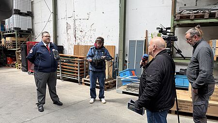 Herr Andreas Killer im Interview mir dem WDR